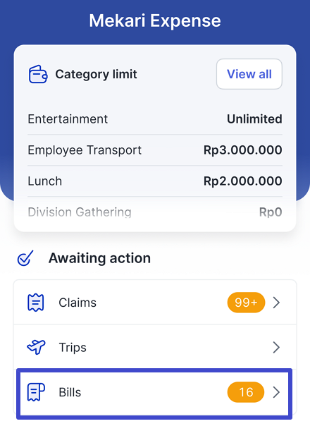 Bagaimana Cara Bills Reviewer Mengelola Bills Pada Mekari Expense ...